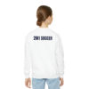 Youth Crewneck Sweatshirt circle logo - Image 6