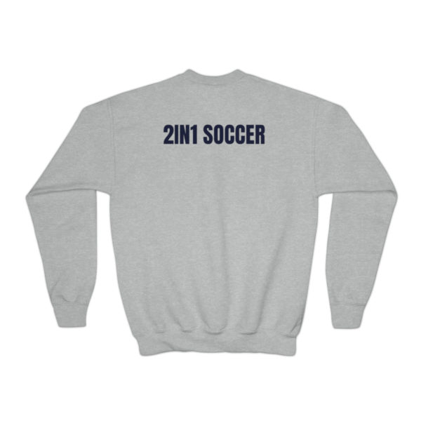 Youth Crewneck Sweatshirt circle logo - Image 14