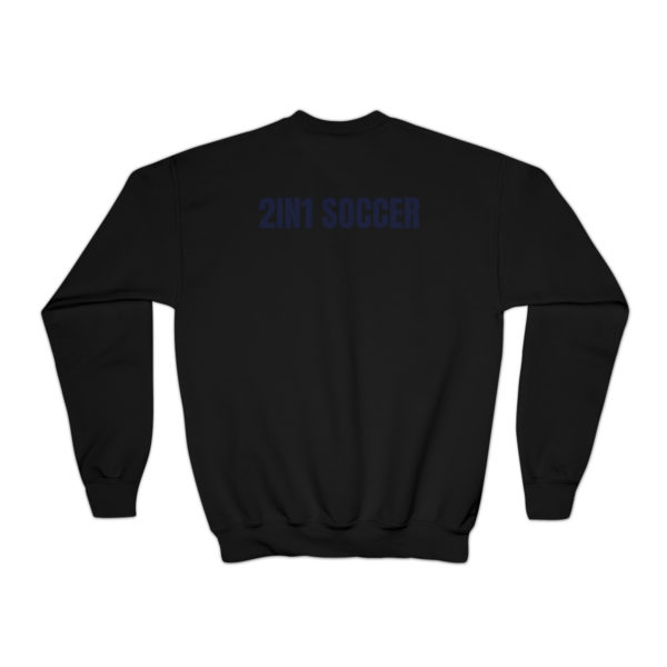 Youth Crewneck Sweatshirt circle logo - Image 8