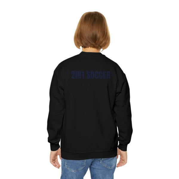 Youth Crewneck Sweatshirt circle logo - Image 10